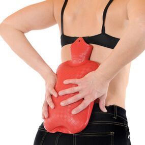 Réchauffer le bas du dos en cas de douleur